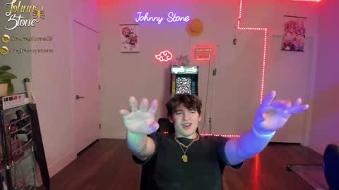 Snapshot of thejohnnystone chatting on January 23, 2025, 1:19 am Johnny Stone online show from January 23, 2025, 1:19 am