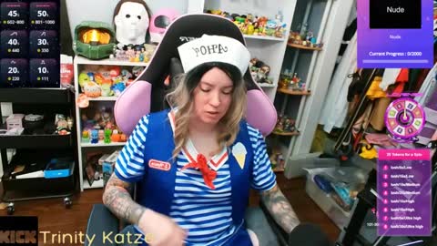 Trin Kat pet online show from October 2, 2025, 7:54 pm