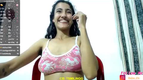 Snapshot of tsmilingg chatting on January 6, 2025, 1:20 am Dulce online show from January 6, 2025, 1:20 am