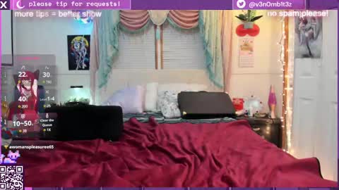 Snapshot of v3n0mb1t3z chatting on October 10, 2025, 4:11 am kermit online show from October 10, 2025, 4:11 am