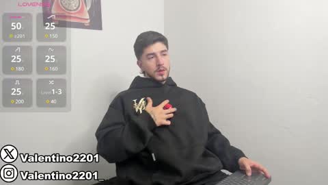 Snapshot of valentino2201 chatting on March 1, 2025, 1:11 am valentino online show from March 1, 2025, 1:11 am