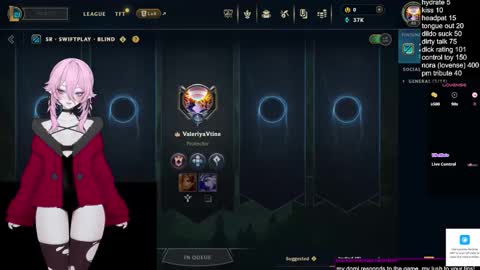 Snapshot of valeriyavalentine chatting on December 21, 2025, 2:41 am Valeriya Valentine online show from December 21, 2025, 2:41 am