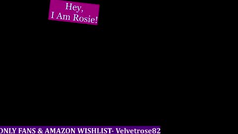 Velvetrose82 online show from September 12, 2025, 10:59 am
