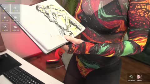 Snapshot of velvetvalkyries chatting on January 19, 2025, 4:57 pm CLEOshort hair TIna long hair online show from January 19, 2025, 4:57 pm