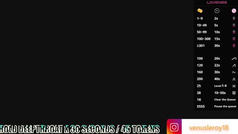 Snapshot of venus_leroy chatting on December 29, 2024, 12:30 am Venus online show from December 29, 2024, 12:30 am