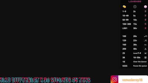 Snapshot of venus_leroy chatting on January 9, 2025, 11:56 pm Venus online show from January 9, 2025, 11:56 pm