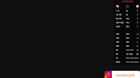 Snapshot of venus_leroy chatting on February 22, 2025, 11:03 pm Venus online show from February 22, 2025, 11:03 pm