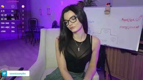 Snapshot of veronicasmythx chatting on December 5, 2025, 1:25 am Goddess Veronica 3 online show from December 5, 2025, 1:25 am