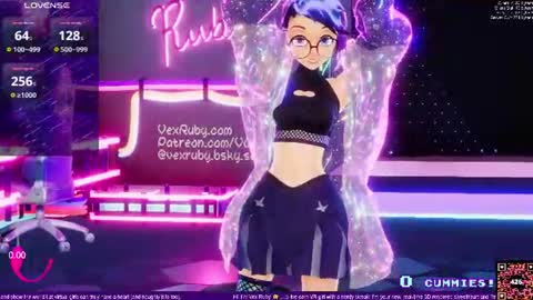 Vex Ruby online show from June 14, 2026, 12:08 am