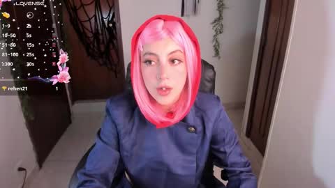 Snapshot of violetaarey chatting on October 17, 2025, 12:01 am Violeta Help me reach 150 thumbs up online show from October 17, 2025, 12:01 am