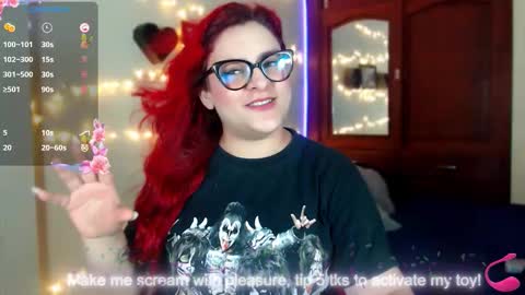 Violetta Morningstar online show from November 18, 2025, 1:22 am