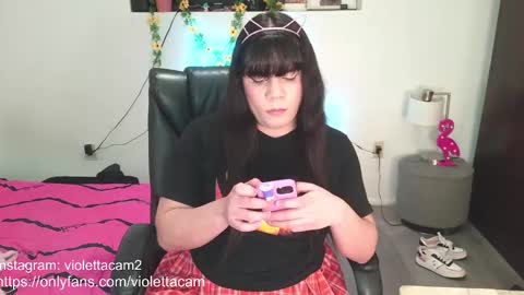 Snapshot of violettacam69 chatting on February 13, 2025, 10:55 am violettacam69 online show from February 13, 2025, 10:55 am