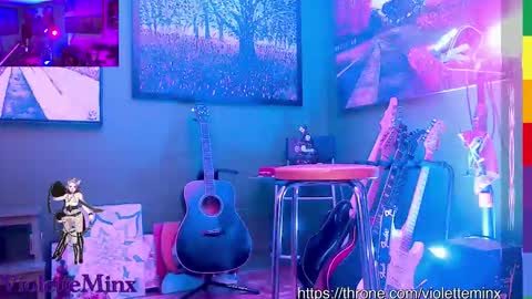 Violette online show from January 18, 2026, 1:31 am