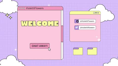 Snapshot of violetttflowers chatting on June 8, 2026, 1:28 am Violet Flowers online show from June 8, 2026, 1:28 am