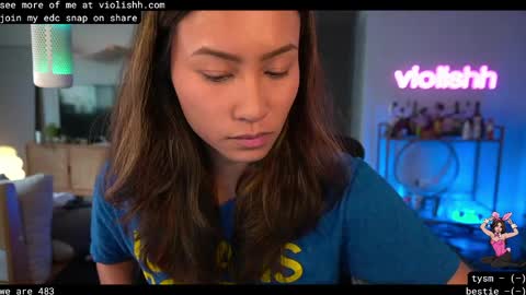 follow me on twitter violishh and ig violishh  online show from April 27, 2026, 9:35 pm