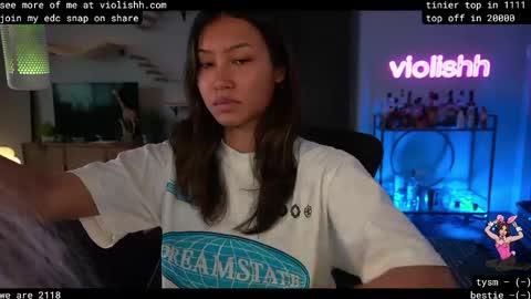 follow me on twitter violishh and ig violishh  online show from May 4, 2026, 11:56 pm