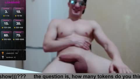 SexyMan online show from November 14, 2025, 1:43 pm