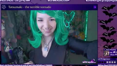 Snapshot of wildwylie chatting on October 30, 2025, 1:40 am Wylie Wanderlust online show from October 30, 2025, 1:40 am