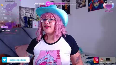 Snapshot of xxgreengoodxx chatting on October 15, 2025, 7:47 pm xxgreengoodxx online show from October 15, 2025, 7:47 pm