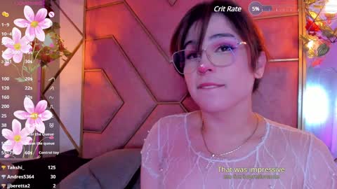 Snapshot of yuri_stars chatting on January 25, 2025, 10:18 pm Yuri Stars online show from January 25, 2025, 10:18 pm