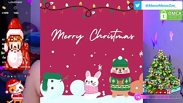 MeowMeowZoe online show from December 26, 2024, 9:22 am