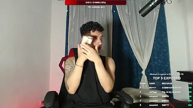 stevenSEX123 online show from February 22, 2026, 4:35 am