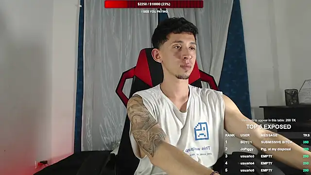 stevenSEX123 online show from March 3, 2026, 3:45 am