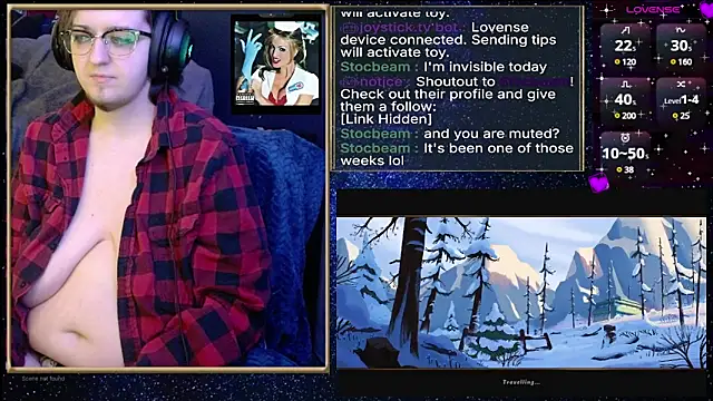 CryptidIndrid online show from December 6, 2024, 9:02 pm