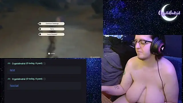 CryptidIndrid online show from December 20, 2024, 9:39 pm