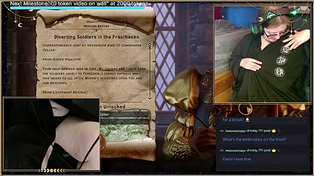 CryptidIndrid online show from January 25, 2025, 7:49 pm