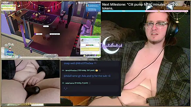 CryptidIndrid online show from February 3, 2025, 5:29 am
