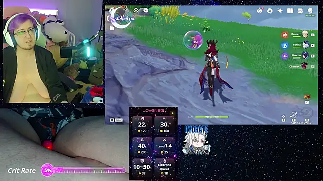 CryptidIndrid online show from September 25, 2025, 12:58 am