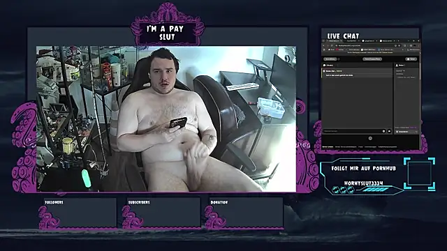 Longcock3345 online show from February 17, 2025, 1:21 pm
