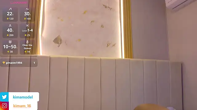 Kima1  online show from January 12, 2026, 8:03 pm