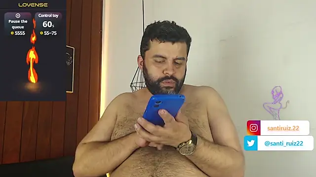 Santi Ruiz2 online show from January 21, 2025, 4:58 pm