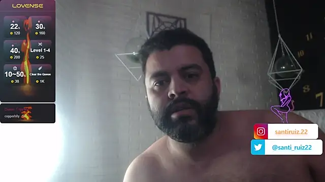 Santi Ruiz2 online show from January 24, 2025, 2:30 pm