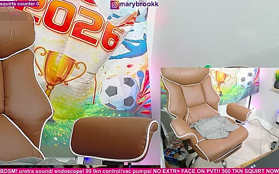MaryBrook1 online show from June 26, 2026, 6:45 pm