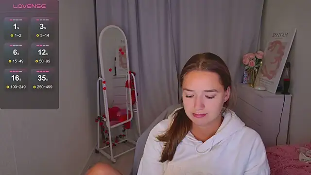 Snapshot of LovelyJessie chatting on February 21, 2026, 1:45 pm LovelyJessie online show from February 21, 2026, 1:45 pm