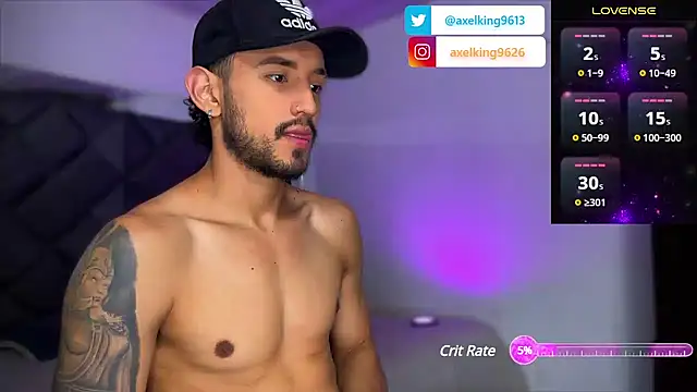 AxelKing1326 online show from January 10, 2025, 10:46 pm