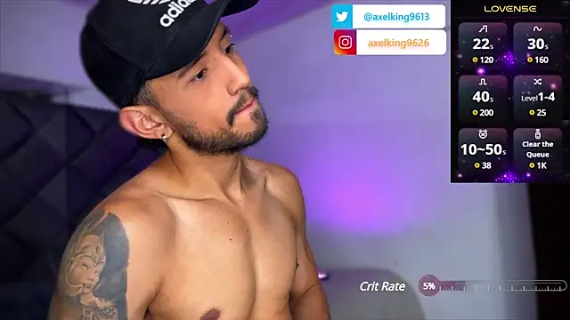 AxelKing1326 online show from January 12, 2025, 12:49 am