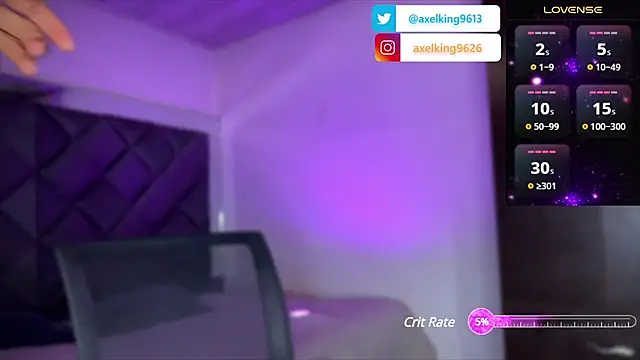 AxelKing1326 online show from February 6, 2025, 9:38 pm