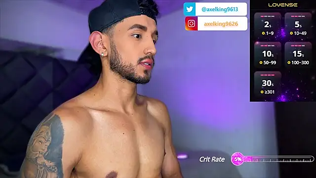 AxelKing1326 online show from February 19, 2025, 9:47 pm