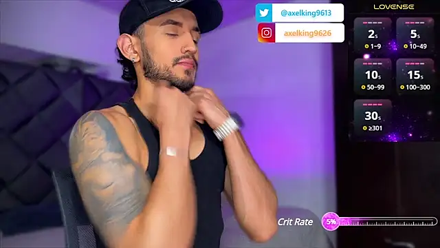 AxelKing1326 online show from March 5, 2025, 9:59 pm