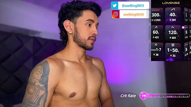 AxelKing1326 online show from March 16, 2025, 8:11 pm