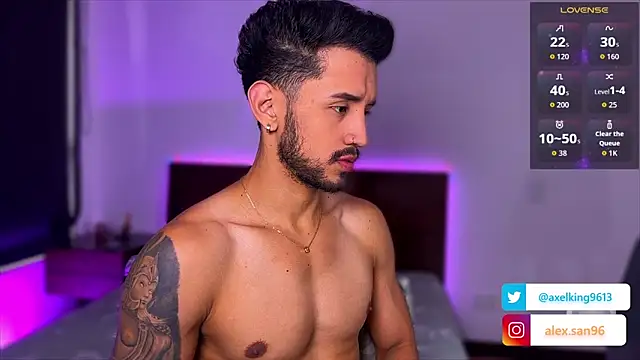 AxelKing1326 online show from October 19, 2025, 5:57 pm