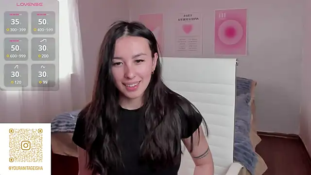 Snapshot of Geisha_Anna chatting on March 20, 2025, 12:00 pm Geisha Anna online show from March 20, 2025, 12:00 pm