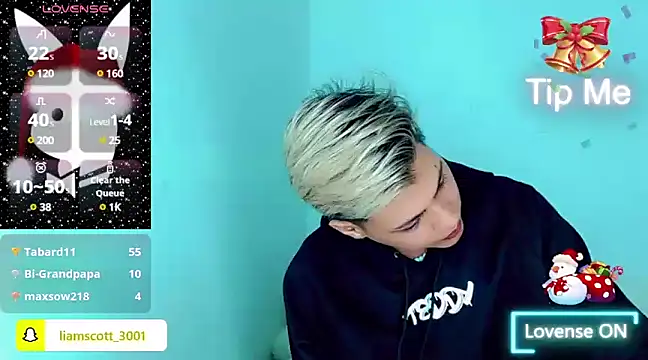 Liamscott  online show from December 13, 2024, 6:00 am