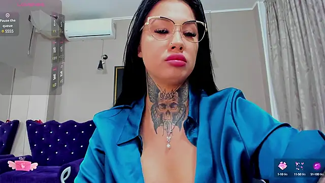 AngellBlackX online show from February 22, 2025, 8:31 pm