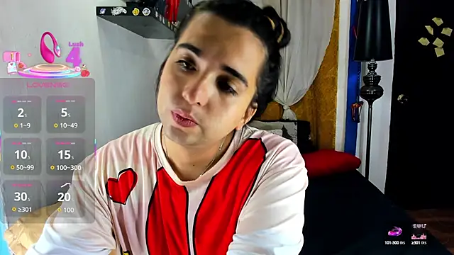 Snapshot of SARAMISHA chatting on October 14, 2025, 5:58 pm SARAMISHA online show from October 14, 2025, 5:58 pm