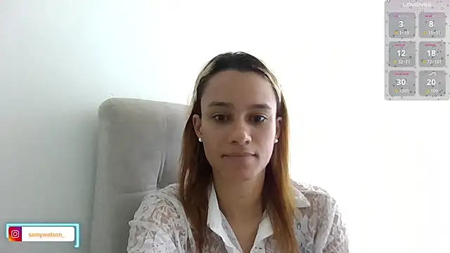 Snapshot of SamanthaWatson chatting on October 18, 2025, 7:25 pm SamanthaWatson online show from October 18, 2025, 7:25 pm